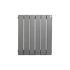 Секционный биметаллический радиатор Royal Thermo PianoForte 500, Silver Satin, количество секций 6