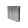 Секционный биметаллический радиатор Royal Thermo PianoForte 500, Silver Satin, количество секций 8