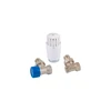 Комплект Schlosser DN15 GZ1/2 x GW1/2 угловой с термостатической головкой SH Diamant M30x1,5 SH