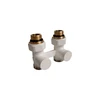 Узел нижнего подключения КЗТО PREMIUM 1/2ʹ х 3/4ʹ Eurokonus, прямой RAL 1T104S9016