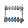 USYSTEMS коллектор FT с клапанами стальной, выходы 5x3/4