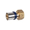 USYSTEMS пресс-штуцер MLC Plus с накидной гайкой 26-G1