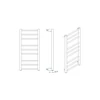 Полотенцесушитель GROSSO 550x1200 Полотенцесушитель GROSSO 550x1200