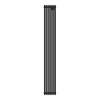 Радиатор КЗТО QUADRUM 30 V 1- 1750-6 RAL1T103S9005 (черный матовый муар)