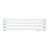 Радиатор КЗТО QUADRUM 40 Н -1000-4 R RAL1T104S9016 (белый муар)