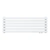 Радиатор КЗТО QUADRUM 40 Н -1250-6 R RAL1T104S9016 (белый муар) Радиатор КЗТО QUADRUM 40 Н -1250-6 R RAL1T104S9016 (белый муар)