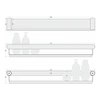 Полка углублённая ROUND L 610 Полка углублённая ROUND L 610