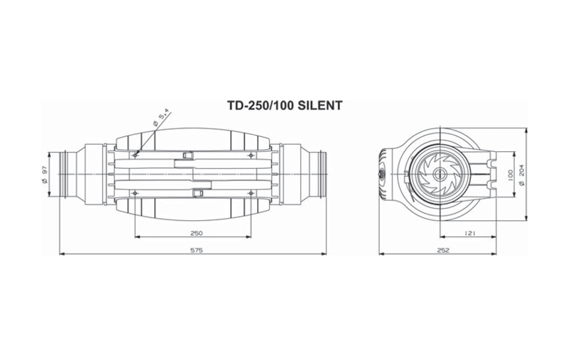 Soler palau td 350 125 silent схема подключения