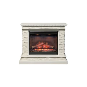 Каминокомплект Calgary - Белый / Сланец белый с очагом Symphony 26'' DF2608-INT