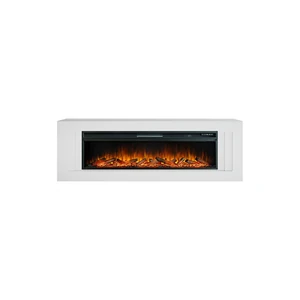 Каминокомплект Line 60 - Белый с очагом Vision 60 LOG LED