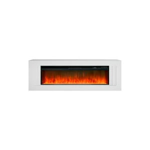 Каминокомплект Line 60 CRM (Разборный) - Санд сноу с очагом Vision 60 LED