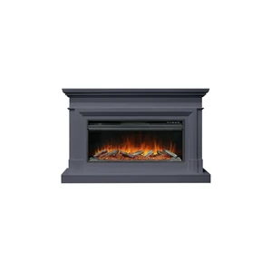 Каминокомплект Coventry - Серый графит (Ширина 1400 мм) с очагом Vision 42 LOG LED