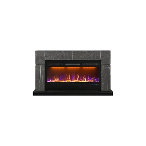Каминокомплект Lindos 42 SFT - Серый мрамор (Ширина 1470мм) с очагом Crystal 40 RF Каминокомплект Lindos 42 SFT - Серый мрамор (Ширина 1470мм) с очагом Crystal 40 RF