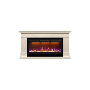 Каминокомплект California - Слоновая кость (Высота 860) с очагом Crystal 40 RF