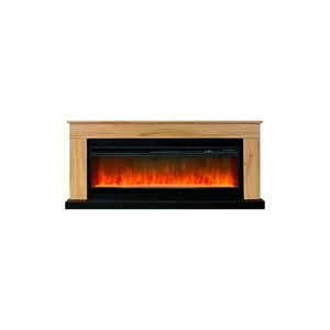 Каминокомплект Bergen 60 (Разборный) - Дуб галифакс с очагом Vision 60 LED