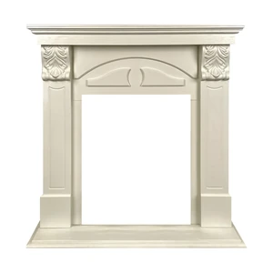 Портал Royal Flame Dublin (деревянный) RUSTIC (Разборный) - Слоновая кость