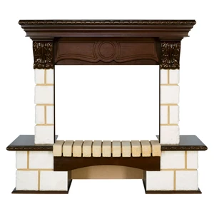 Портал Royal Flame Pierre Luxe - Шампань / Темный дуб Портал Royal Flame Pierre Luxe - Шампань / Темный дуб