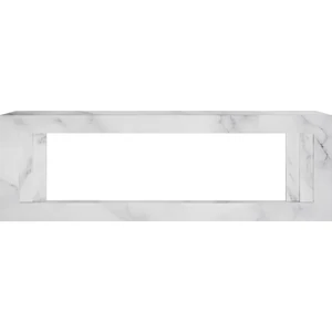 Портал Royal Flame Line 60 SFT White Marble - Белый мрамор