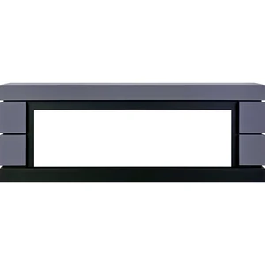 Портал Royal Flame Modern 60 (Разборный) - Серый графит с черным