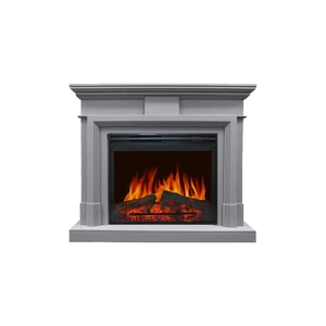 Каминокомплект Coventry Grey - Серый с очагом Jupiter FX New