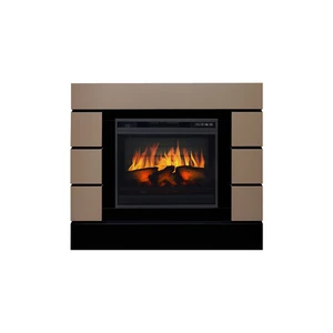 Каминокомплект Lindos - Beige Grey с очагом Vision 23 EF LED 3D FX