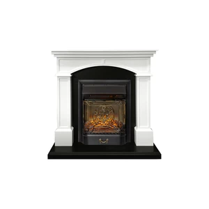 Каминокомплект Langford - Белый с черным с очагом Majestic FX M Black RC