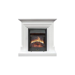 Каминокомплект Bradford - Белый с очагом Majestic FX Black
