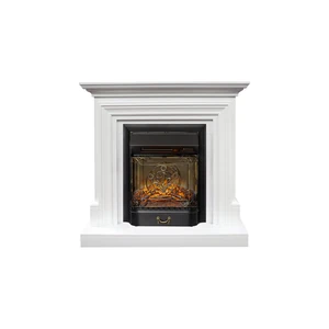 Каминокомплект Bradford - Белый с очагом Majestic FX M Black RC