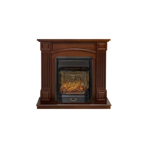 Каминокомплект Boston - Темный дуб (Высота 925см) с очагом Majestic FX M Black RC