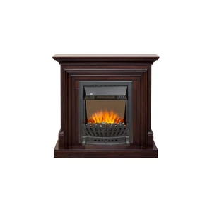 Каминокомплект Bradford - Темный дуб с очагом Aspen Black