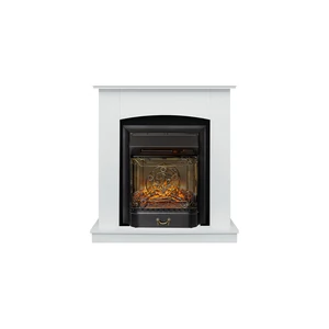 Каминокомплект Barcelona SFT (Разборный) - Белый с очагом Majestic FX M Black RC Каминокомплект Barcelona SFT (Разборный) - Белый с очагом Majestic FX M Black RC