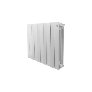 Секционный биметаллический радиатор Royal Thermo PianoForte 500, Bianco Traffico, секций 10