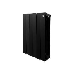 Секционный биметаллический радиатор Royal Thermo PianoForte 500, Noir Sable, количество секций 6