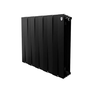Секционный биметаллический радиатор Royal Thermo PianoForte 500, Noir Sable, количество секций 10