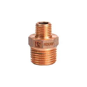 Ниппель редукционный бронзовый РЕХАУ AURLINE, R1/2 x R1/4, RX+