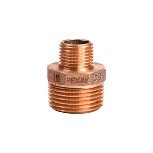 Ниппель редукционный бронзовый РЕХАУ AURLINE, R1 x R1/2, RX+