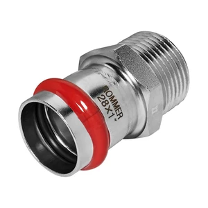RSS-1021-000281 ROMMER Переходник ВПр-НР, 28х1, из нержавеющей стали прессовой RSS-1021-000281 ROMMER Переходник ВПр-НР, 28х1, из нержавеющей стали прессовой