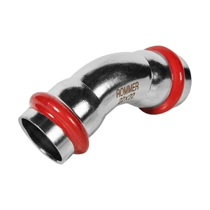 RSS-1005-000022 ROMMER Угольник 45° ВПр-ВПр, 22, из нержавеющей стали прессовой RSS-1005-000022 ROMMER Угольник 45° ВПр-ВПр, 22, из нержавеющей стали прессовой
