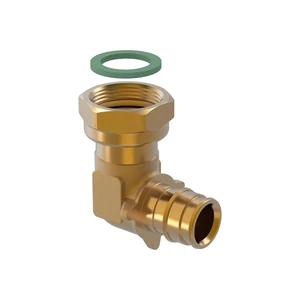 UPONOR Q&E УГОЛЬНИК С НАКИДНОЙ ГАЙКОЙ PL 20-G3/4НГ '35У