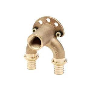 Проточный настенный угольник Rehau 16/16-Rp 1/2 RX