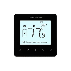 USYSTEMS проводной термостат цифровой TWL-9 Modbus чёрный '1С