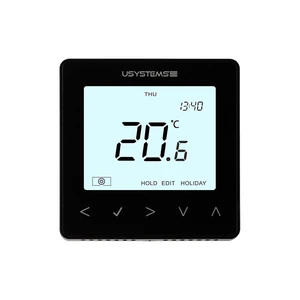 USYSTEMS проводной термостат цифровой TW-9 черный '1С