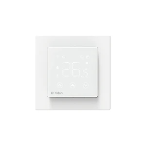 Комнатный термостат Ридан RSmart-SW с Wi-Fi подключением 230V, встраиваемый, белый