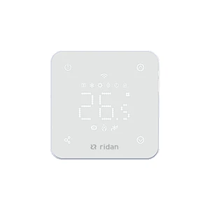 Комнатный термостат Ридан RSmart-FW с Wi-Fi подключением 230V, встраиваемый, белый