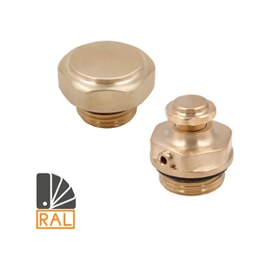 Монтажный комплект DR для дизайн радиатора Ø1/2. Заглушка и воздухоотводчик. Покрытие RAL Монтажный комплект DR для дизайн радиатора Ø1/2. Заглушка и воздухоотводчик. Покрытие RAL