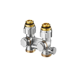Присоединительный узел Oventrop Мultiflex F ZBU 1/2 НР x 3/4 НР с преднастройкой