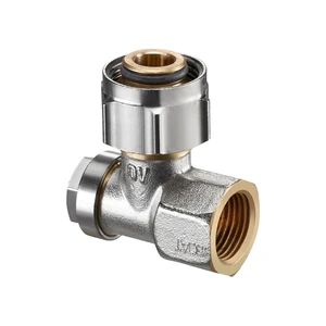 Резьбовое соединение Combi 3, G ¾ НГ x Rp ½ ВР, угловой, OVENTROP