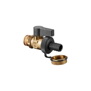 Шаровой кран Oventrop Optiflex Ду 25 со штуцером для шланга