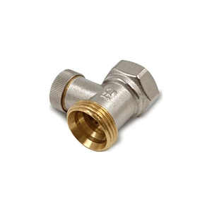Клапан запорный Primoclima Armature прямой ВР-НР 1/2х3/4, без хвостовика, никель Клапан запорный Primoclima Armature прямой ВР-НР 1/2х3/4, без хвостовика, никель