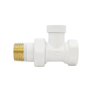 Запорный клапан Primoclima Armature прямой 1/2, белый